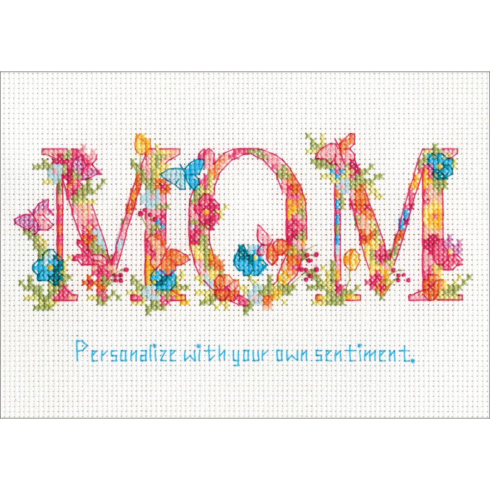 Mom Counted Cross Stitch Kit
